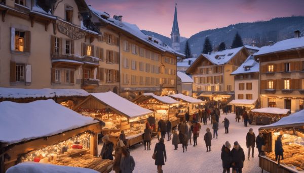 Où flâner dans les marchés de Noël en Haute-Savoie ?